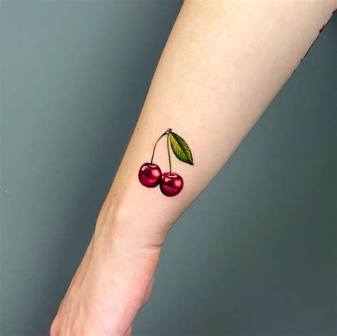 wild cherry tattoo|101 Best Cherry Tattoo Ideas You’ll Have To See To Believe!.